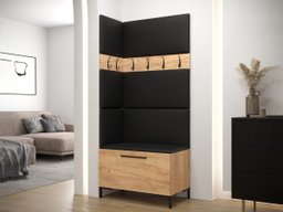 Meuble d'entrée Tivsoa 103 (Craft chêne)