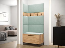 Meuble d'entrée Tivsoa 103 (Craft chêne)