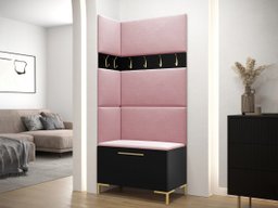 Meuble d'entrée Tivsoa 103 (Noir)