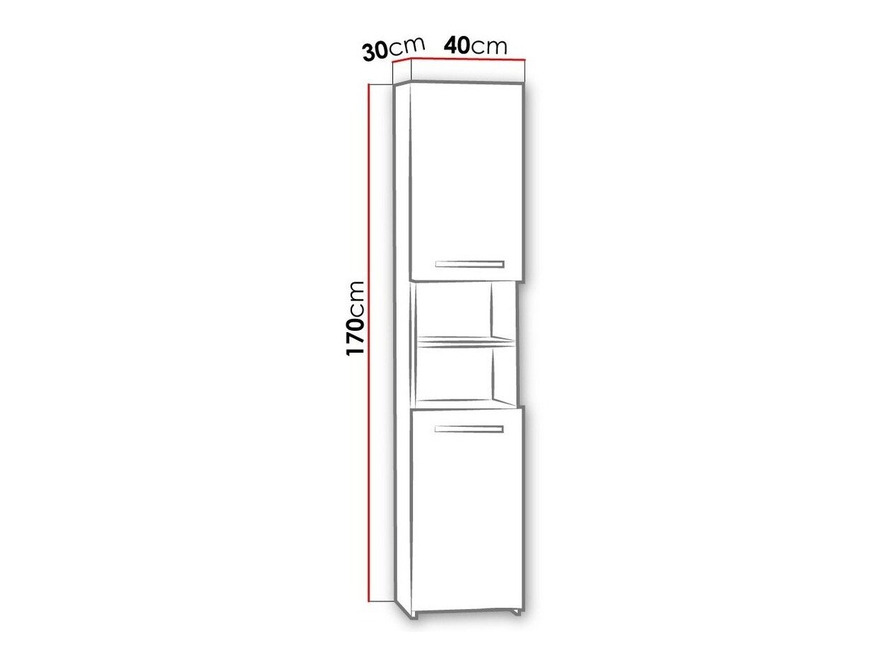 Armoire de bain à poser Comfivo 187
