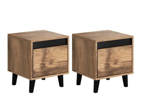 Ensemble de tables de chevet Melevara 105