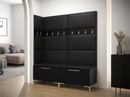 Meuble d'entrée Nomal V (Faux cuir Soft 011)