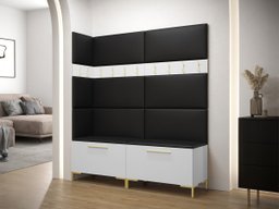 Meuble d'entrée Nomal V (Faux cuir Soft 011)