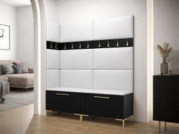 Meuble d'entrée Tivsoa 104 (Faux cuir Soft 017)