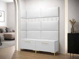 Meuble d'entrée Tivsoa 104 (Faux cuir Soft 017)