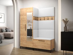 Meuble d'entrée Tivsoa 107 (Faux cuir Soft 017)