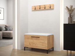 Meuble d'entrée Nomal VIII (Faux cuir Soft 017)