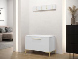 Meuble d'entrée Tivsoa 108 (Faux cuir Soft 017)