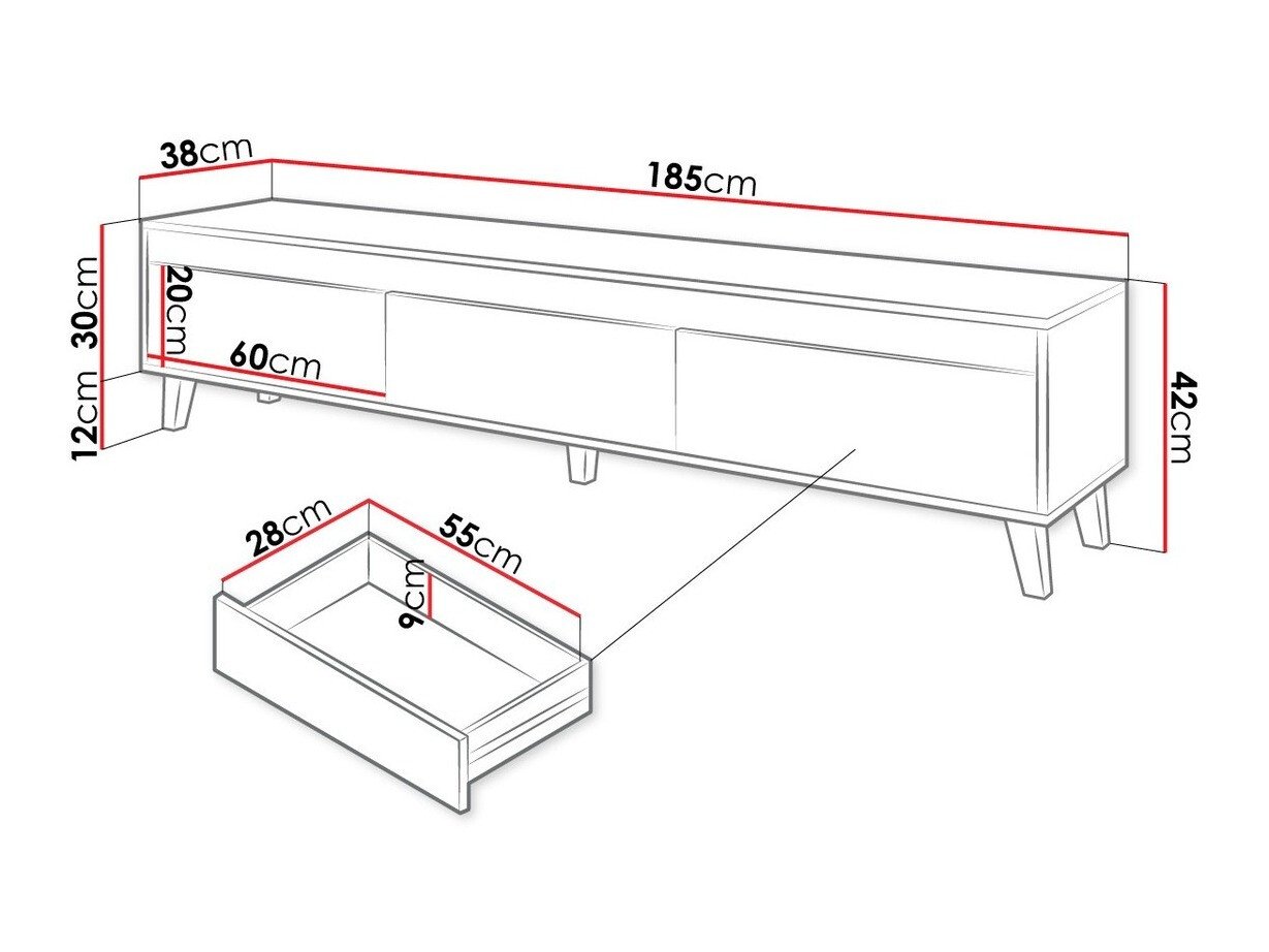 Meuble TV Melevara 101