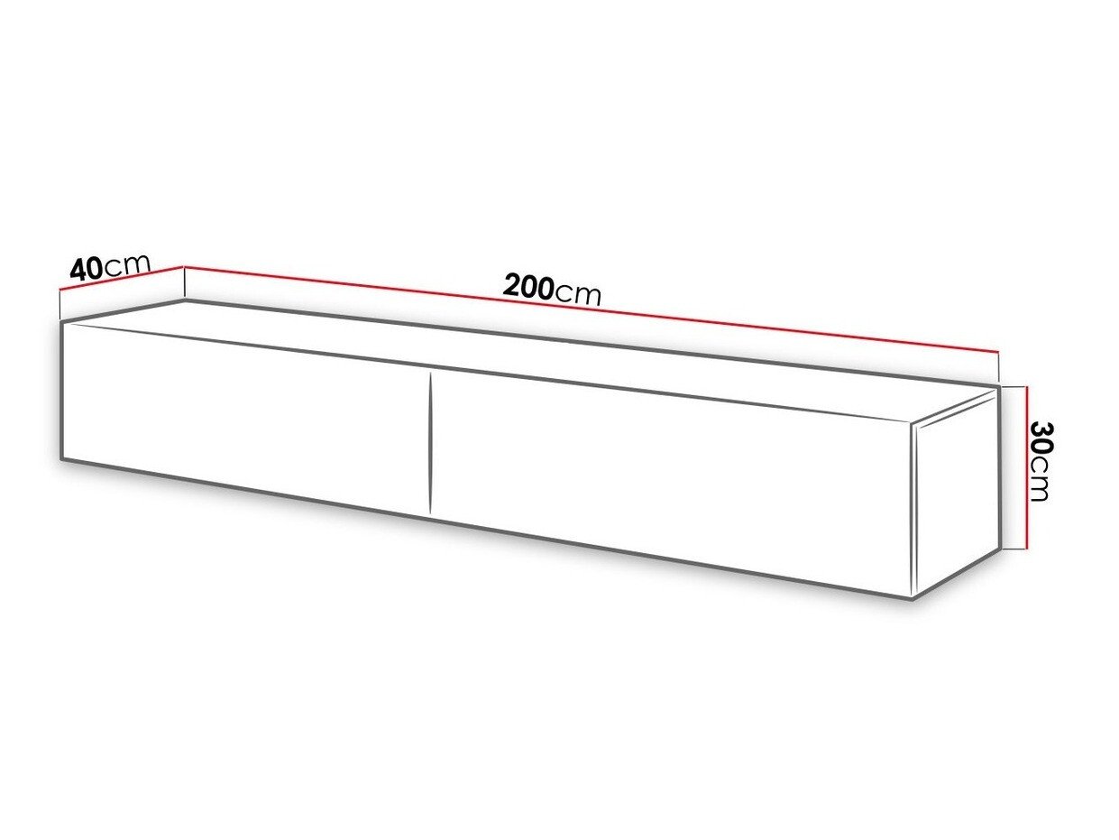 Meuble TV Charlotte 116