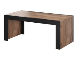 Table basse Charlotte 146 (Chêne wotan + Noir)