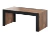 Table basse Charlotte 146 (Chêne wotan + Noir)