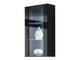 Armoire murale Tornola 103 (Noir + Noir brillant)