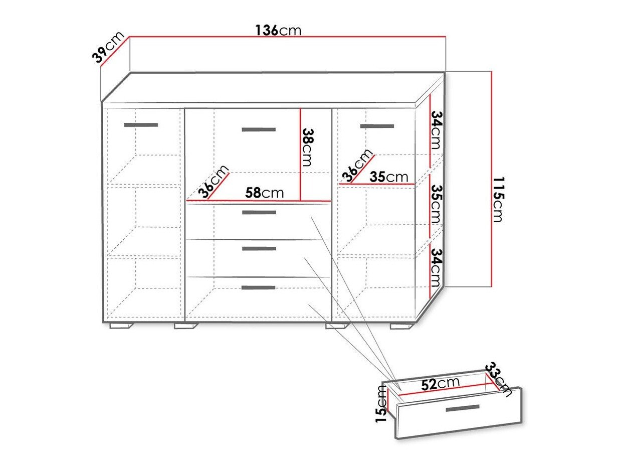 Commode Nashville 101 (I)