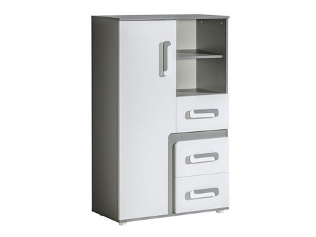 Commode Aviseve 101 (Anthracite + Blanc)