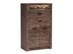 Commode Serfeno 103 (Chêne sombre)