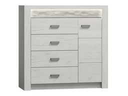 Commode Serfeno 115 (Artisanat blanc)