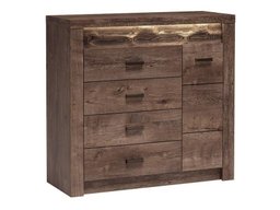 Commode Serfeno 115 (Chêne sombre)