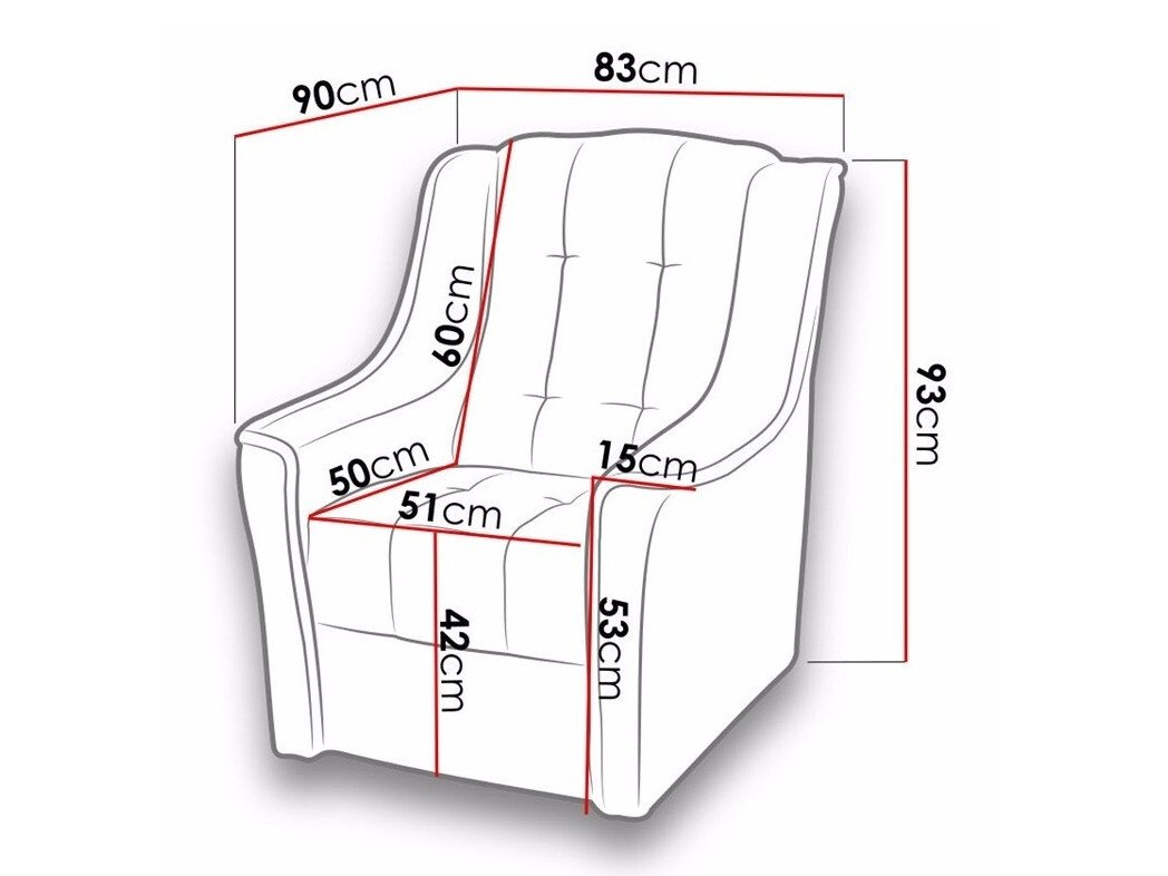 Fauteuil Providence 108 (Ibiza 17 + Ibiza 15)