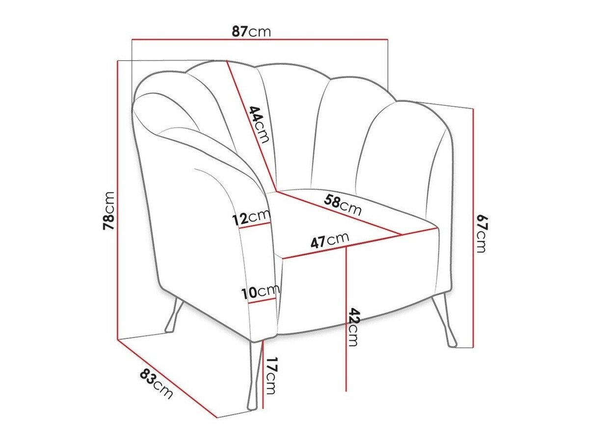 Fauteuil Providence 150 (Eureka 2132)