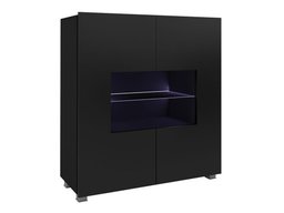 Buffet Tivdalu 100 (Noir + Noir brillant)