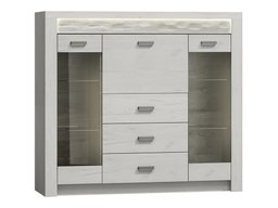 Commode Serfeno 105 (Artisanat blanc)