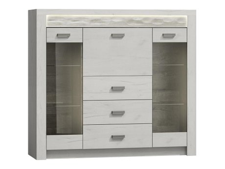 Commode Serfeno 105 (Artisanat blanc)