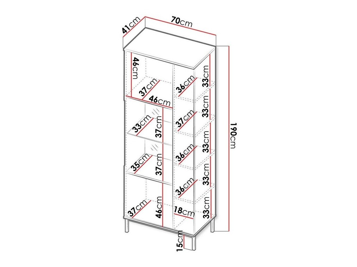 Étagère Lomsore 106 (Blanc)