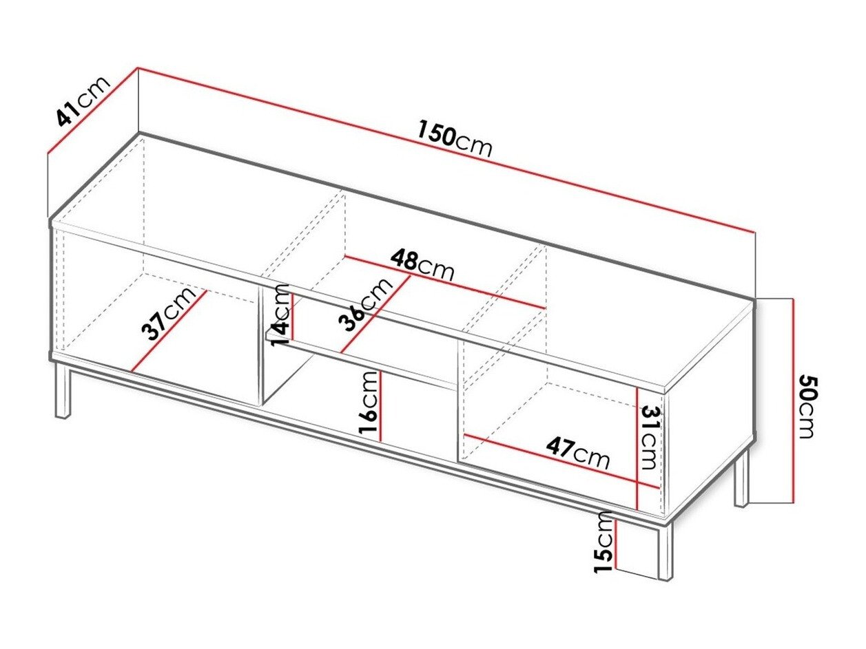 Meuble TV Lomsore 101 (Blanc)