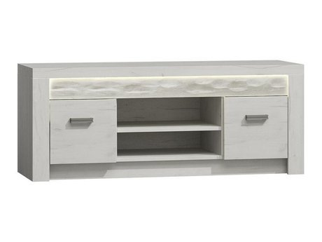 Meuble TV Serfeno 106 (Artisanat blanc)