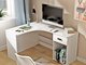 Bureau d'angle Austin 303 (Blanc)