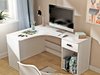 Bureau d'angle Austin 303 (Blanc)