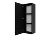 Armoire murale Tivdalu 126 (Blanc + Blanc brillant)