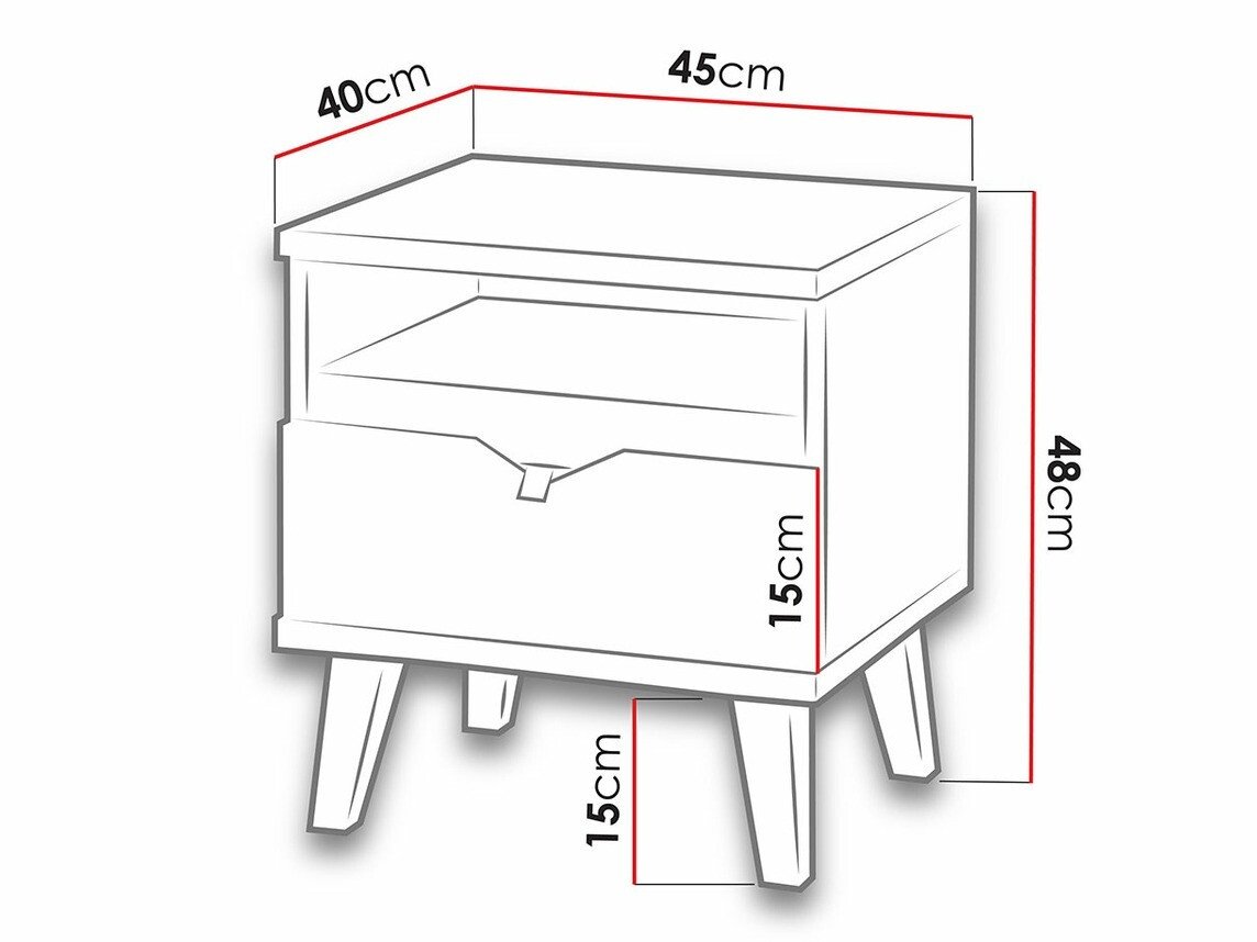 Table de chevet Etrmoru 131