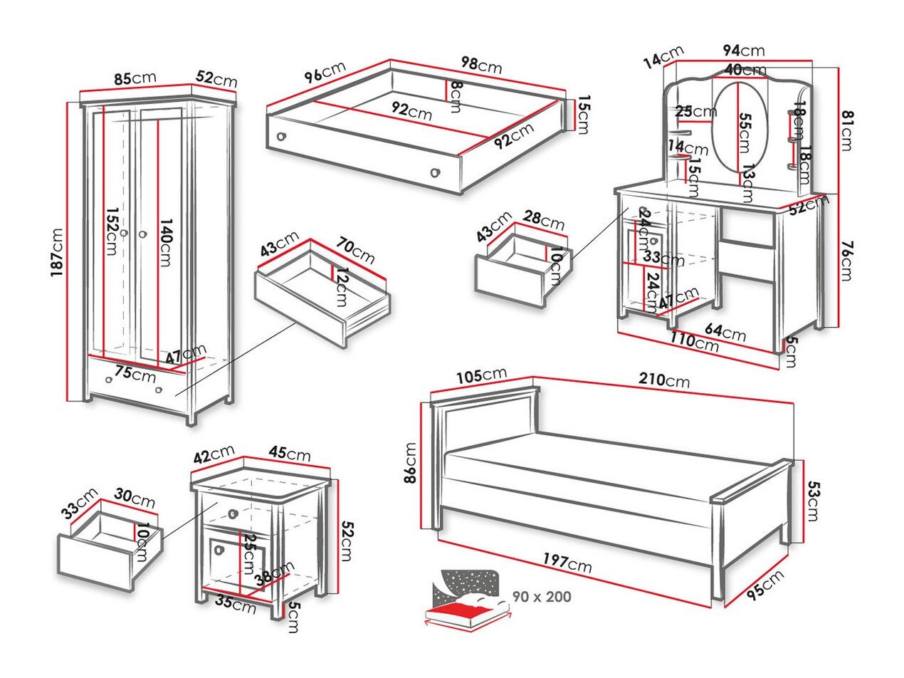 Ensemble de meubles Romelbo 120