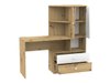 Ensemble de meubles Almira 116 (Chêne Artisan + Blanc + Gris)