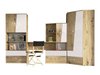 Ensemble de meubles Almira 116 (Chêne Artisan + Blanc)