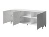 Buffet Charlotte 158 (Blanc + Marbre blanc)