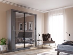 Armoire Fresno 102 (Gris)