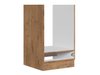 Armoire modulaire pour appareils intégrés Wood Grey 125