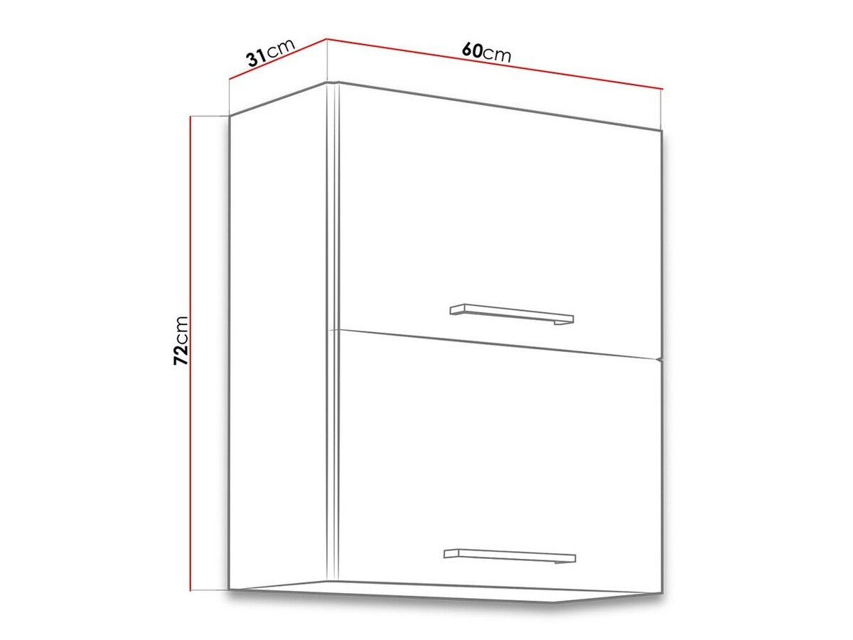 Armoire murale modulaire Wood Grey 130