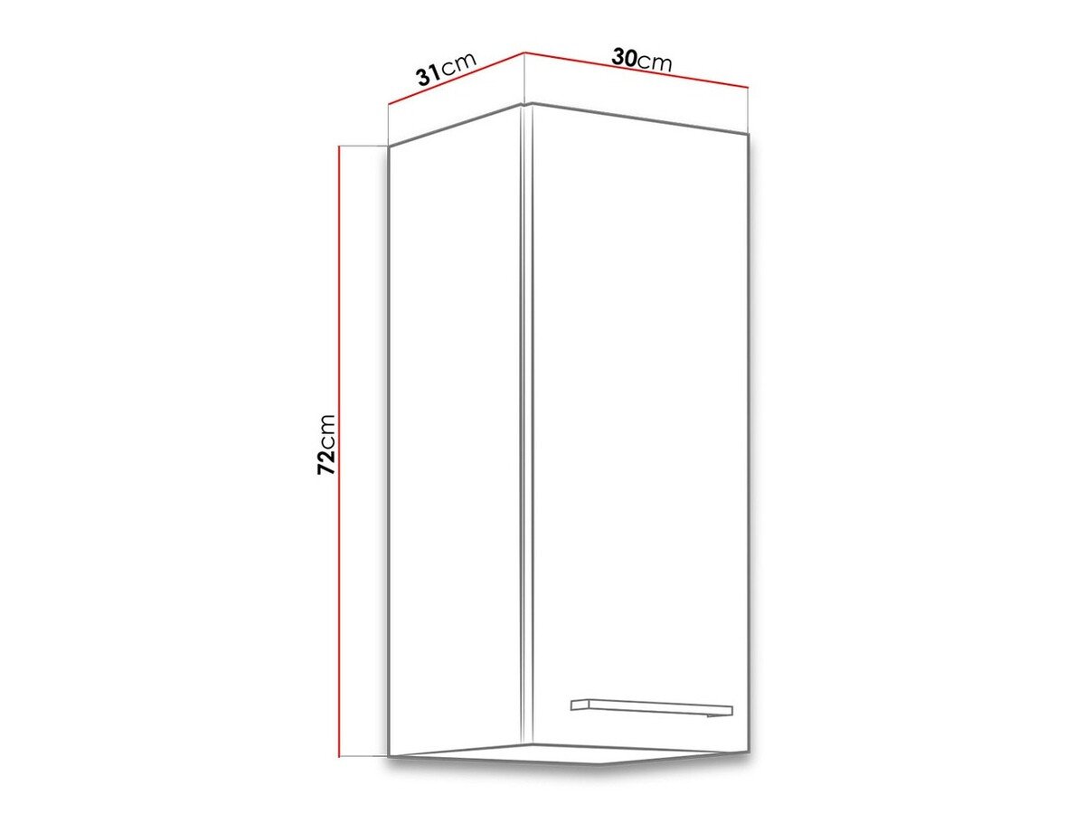 Armoire murale modulaire Wood Grey 131