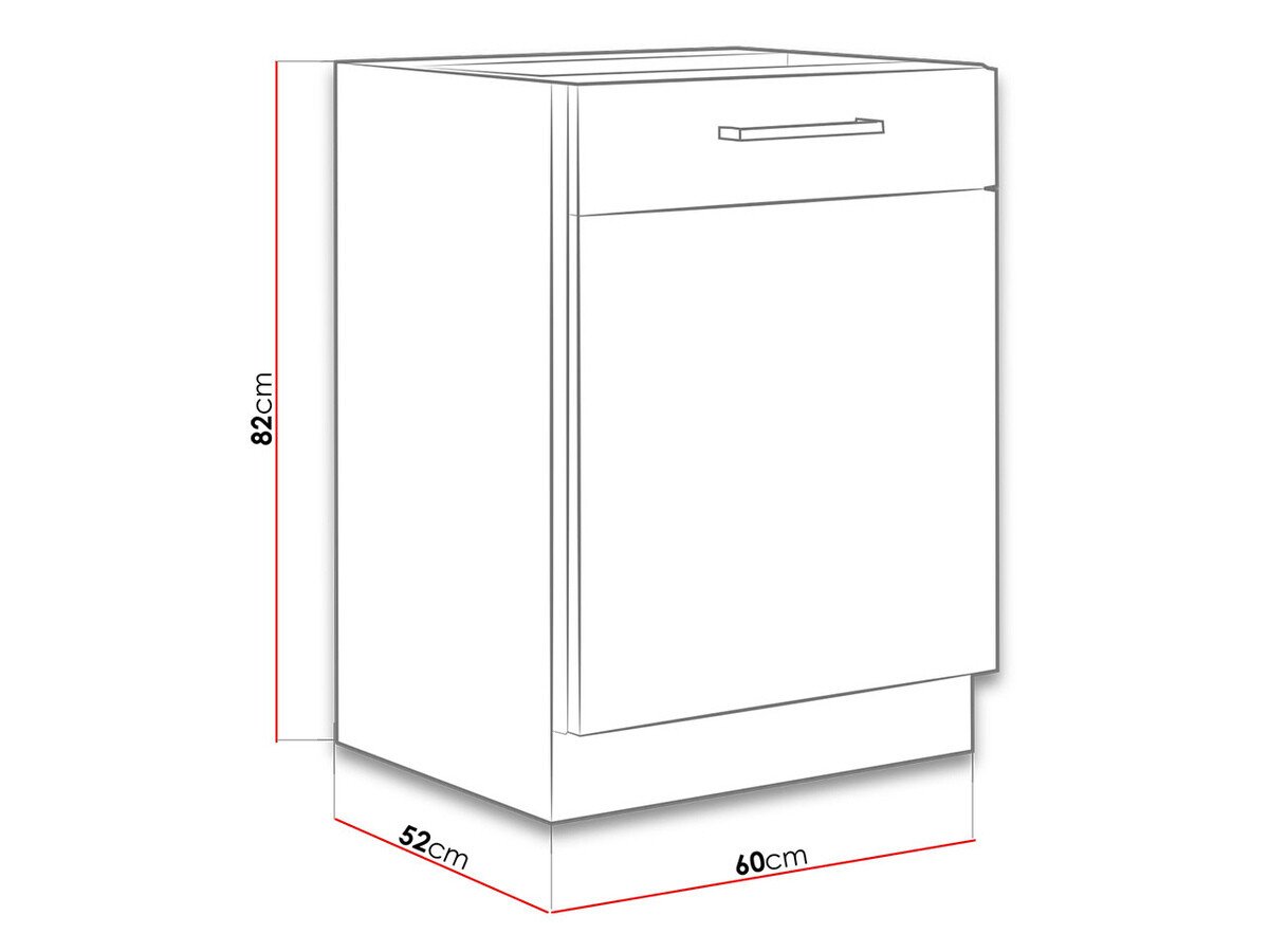 Armoire modulaire avec portes Wood Grey 116
