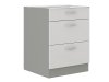 Armoire modulaire avec tiroirs Multi White 105