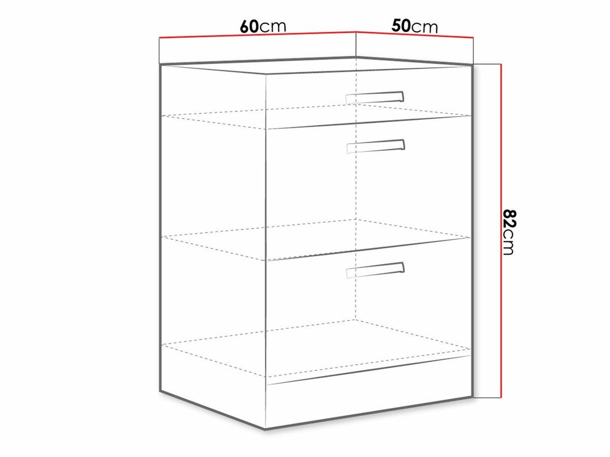 Armoire modulaire avec tiroirs Multi White 105
