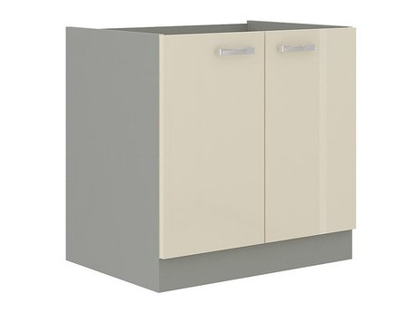 Armoire modulaire pour évier avec portes Multi Cream 110