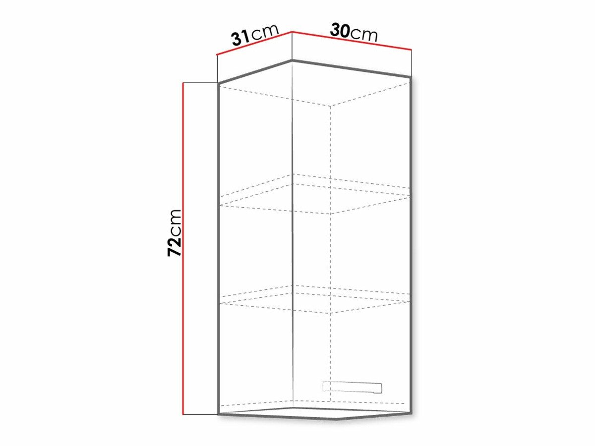 Armoire murale modulaire Multi White 104