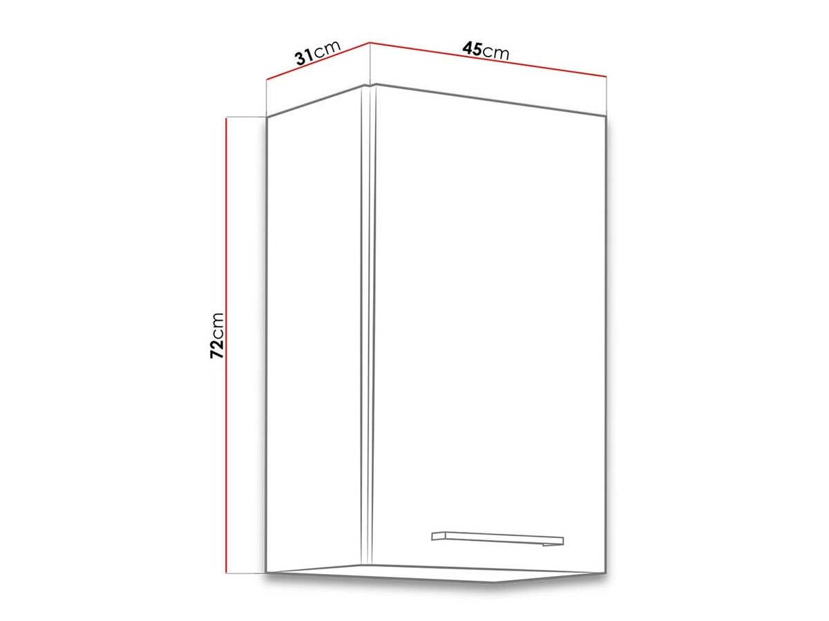 Armoire murale modulaire Wood Grey 101