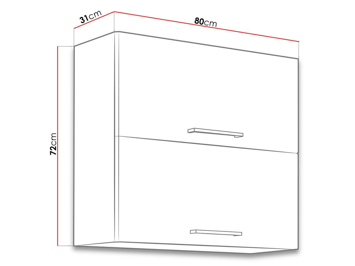 Armoire murale modulaire Wood Grey 109