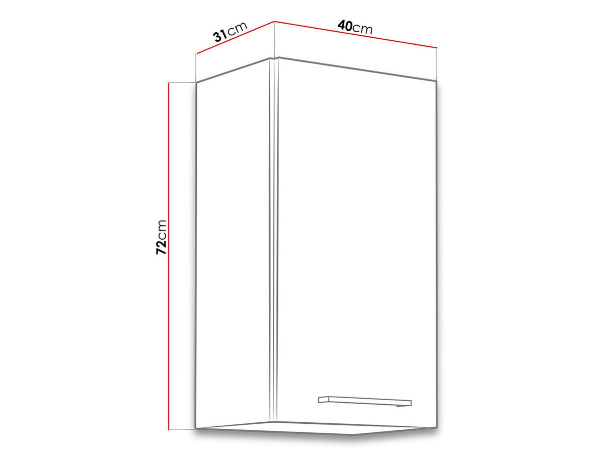 Armoire murale modulaire Wood Grey 118
